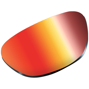 Red Mirror Coating